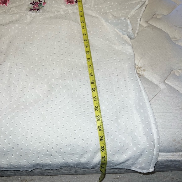 Long Tall Sally Swiss Dot Top - Picture 9 of 10